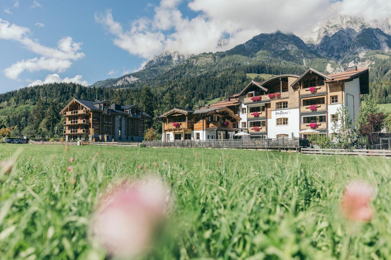 Boutique Hotel Das Rivus Leogang Esterno foto