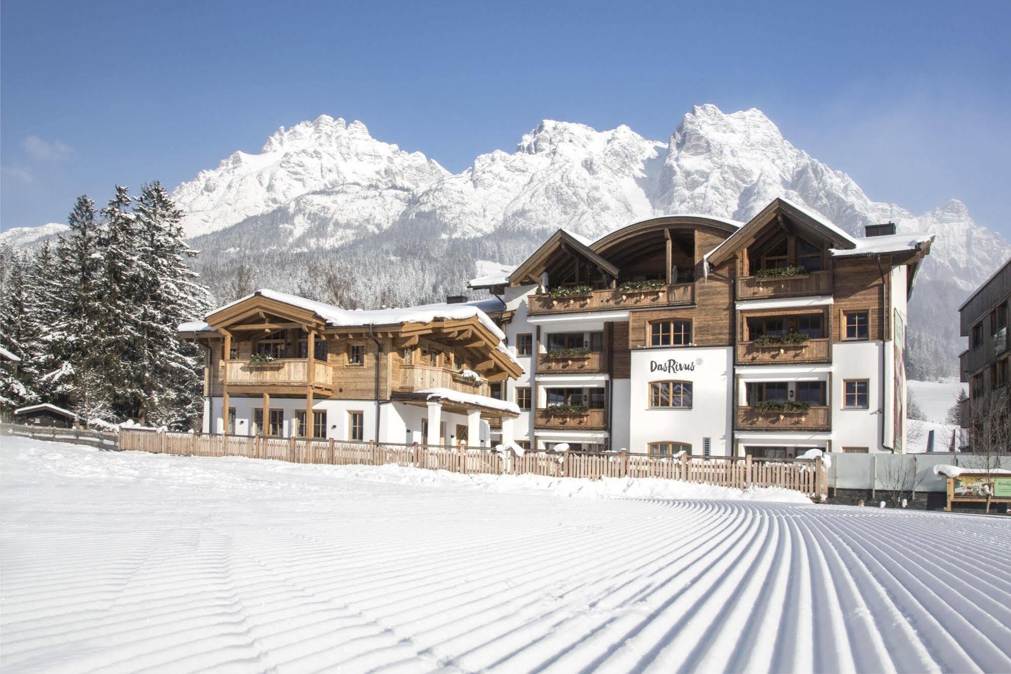 Boutique Hotel Das Rivus Leogang Esterno foto